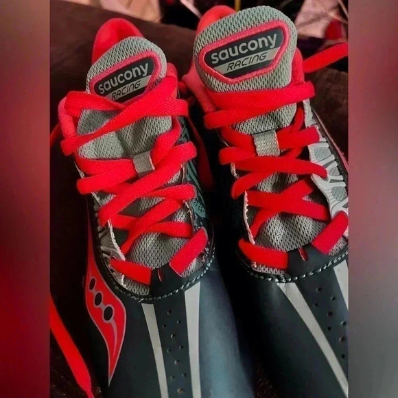 Saucony Spit Fire Track running Shoes Ladies Size 9.5 Women S19018-6UK 7.5Eur41 - Picture 4 of 8